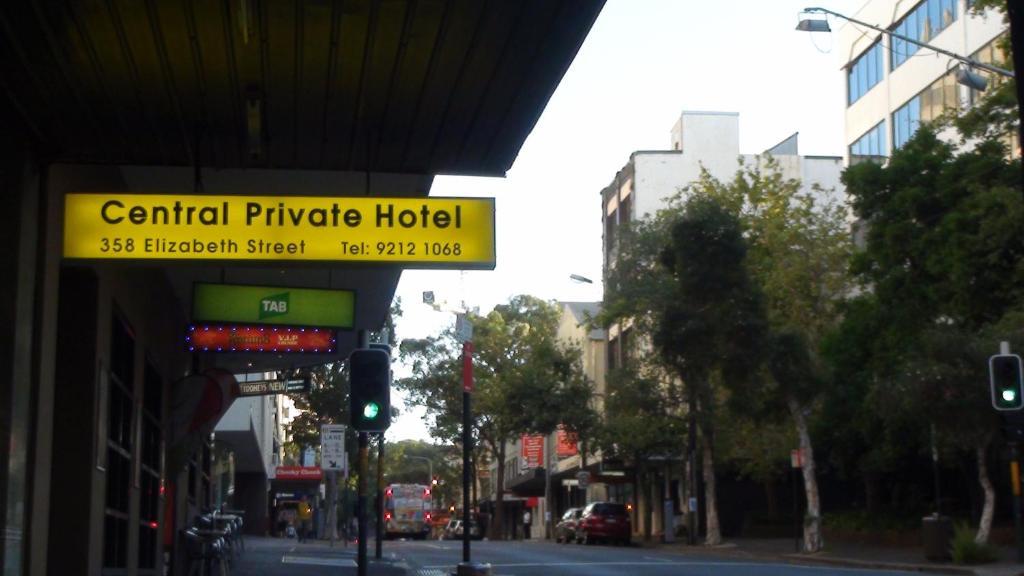 Central Private Hotel Sydney Bagian luar foto